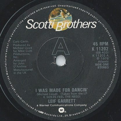 Leif Garrett - I Was Made For Dancin‘ 29676