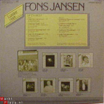 Fons Jansen - Luister Naar (LP) 51709 Vinyl LP Vinyl Goed / Hoes Goed