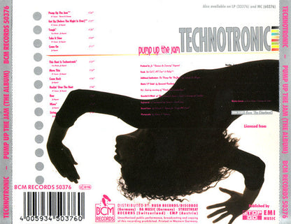 Technotronic - Pump Up The Jam (CD) 70423 Compact Disc Goede Staat