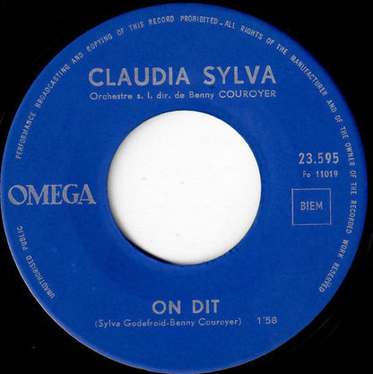 Claudia Sylva - J'Ai Pleuré 29596