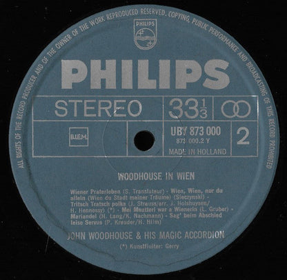 John Woodhouse - Woodhouse In Wien (LP) 42395