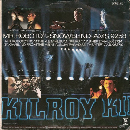 Styx - Mr. Roboto Vinyl Singles Vinyl Goed / Hoes Goed