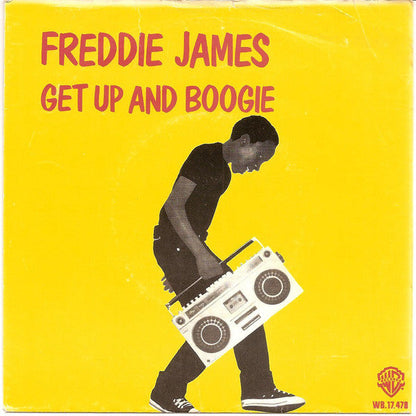 Freddie James - Get Up And Boogie 16293 Vinyl Singles Vinyl Zeer Goed / Hoesje Goed "VINYLSINGLES.NL"