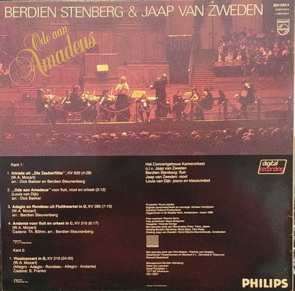 Berdien Stenberg - Ode Aan Amadeus (LP) Vinyl LP Vinyl Zeer Goed / Hoesje Goed "VINYLSINGLES.NL"