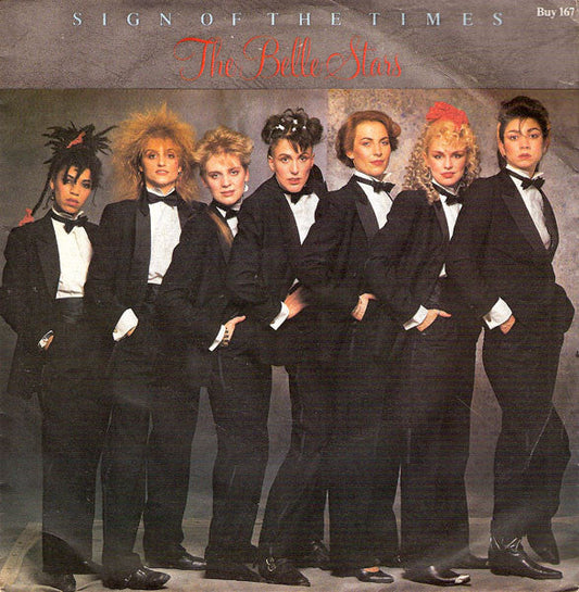 Belle Stars - Sign Of The Times 22754 Vinyl Singles Vinyl Goed / Hoes Goed