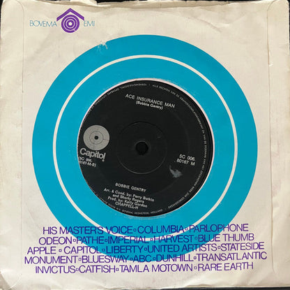 Bobbie Gentry - I'll Never Fall In Love Again Vinyl Singles Vinyl Zeer Goed / Hoesje Generic "VINYLSINGLES.NL"