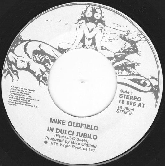 Mike Oldfield - In Dulci Jubilo 07782 Vinyl Singles Vinyl Goed / Hoes Generic