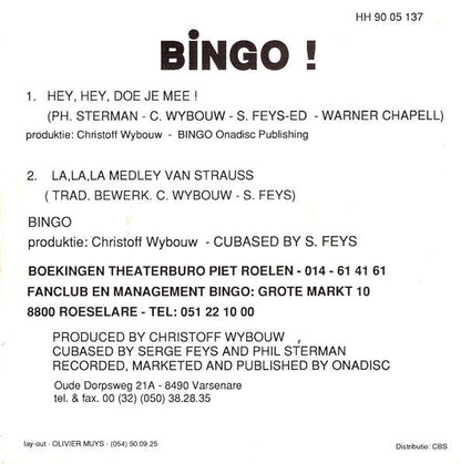 Bingo! - Hey, Hey, Are You In? 37027