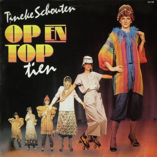 Tineke Schouten - Op En Top Tien (LP) 48289 Vinyl LP JUKEBOXSINGLES.NL   