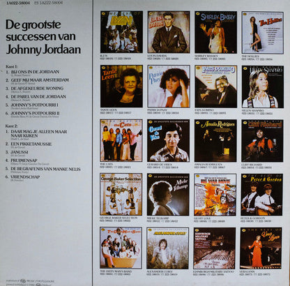 Johnny Jordaan - De Grootste Successen Van Johnny Jordaan (LP) 52047 Vinyl LP Vinyl Goed / Hoes Goed