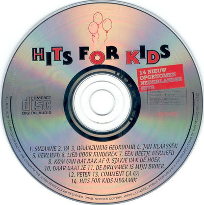 Hits For Kids - Hits For Kids - 14 Nieuw Opgenomen Nederlandse Hits (CD) 70838 Compact Disc Goede Staat