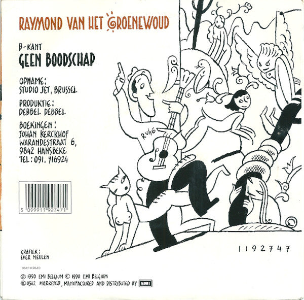 Raymond van het Groenewoud - Ik Ben Man 38055 Vinyl Singles Vinyl Goed / Hoes Redelijk