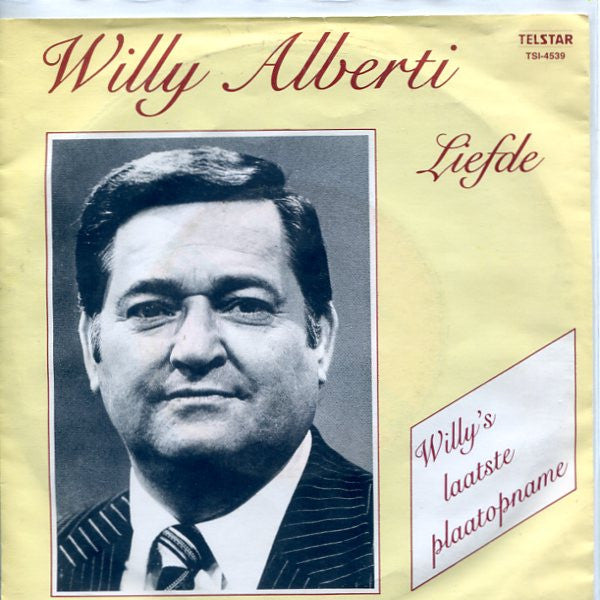 Willy Alberti - Liefde Vinyl Singles Vinyl Goed / Hoes Goed