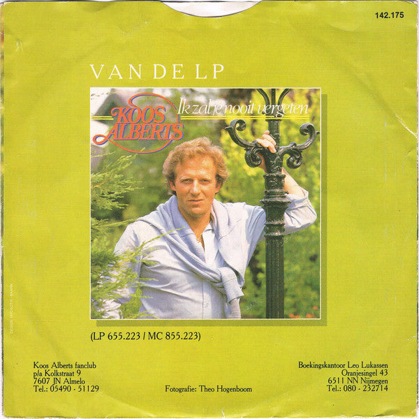 Koos Alberts - I Will Never Forget You 38213