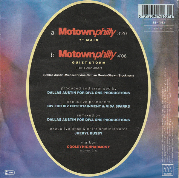 Boyz II Men - Motownphilly 35827