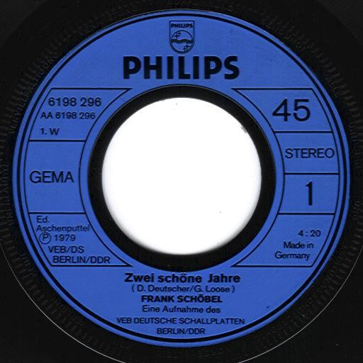 Frank Schöbel – Zwei schöne Jahre 39179