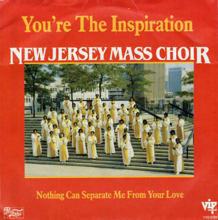 New Jersey Mass Choir - You're The Inspiration 32445 Vinyl Singles Vinyl Goed / Hoes Goed