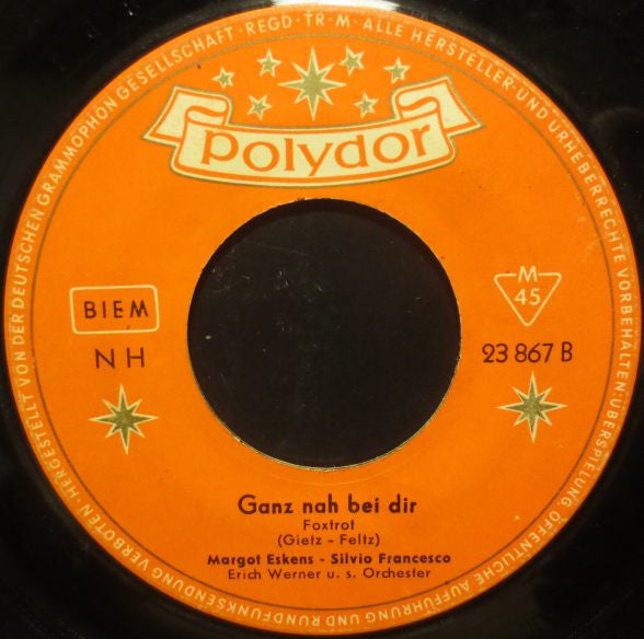 Margot Eskens, Silvio Francesco - Mondscheinpartie (Seit Gestern Abend...) 42261 Vinyl Singles Vinyl Goed / Hoes Generic