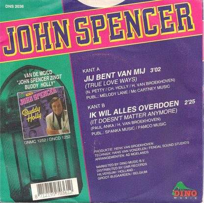John Spencer – Du bist mein (True Love Ways) 20275