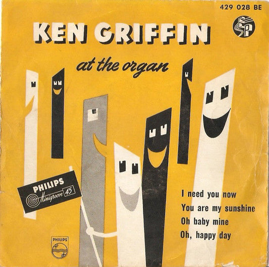 Ken Griffin - I Need You Now (EP) 01162 Vinyl Singles EP /   