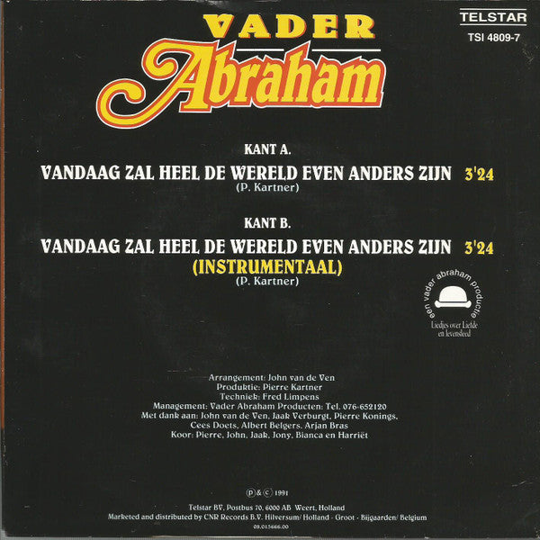 Vater Abraham - Heute wird die ganze Welt anders sein 37362