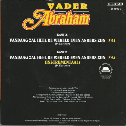 Vater Abraham - Heute wird die ganze Welt anders sein 37362