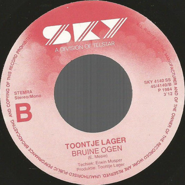 Toontje Lager – Nobody Knows 36017
