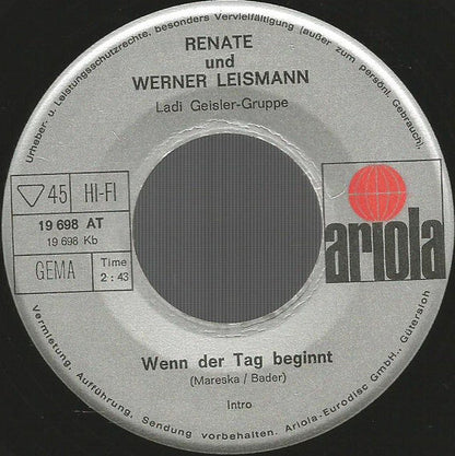 Renate Und Werner Leismann - Nimm Mich Mit Nach Haus 15890