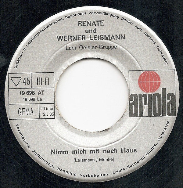 Renate Und Werner Leismann - Nimm Mich Mit Nach Haus 15890
