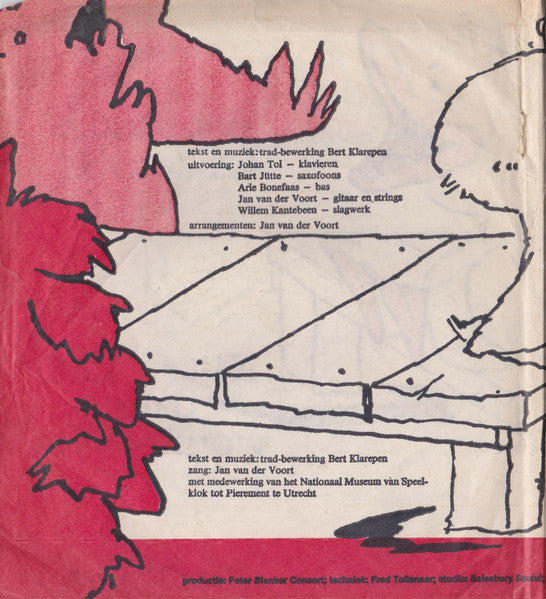 Johan Tol, Bart Jütte, Arie Bonefaas - Het Eendje En De Wolf 29852 Flexidisc Vinyl Goed / Hoes Goed