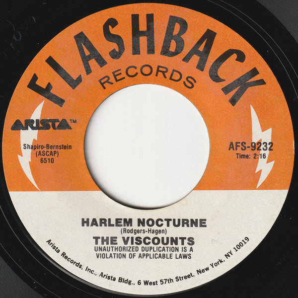 Joey Powers / The Viscounts - Midnight Mary / Harlem Nocturne 42559 vinylsingle Vinyl Goed / Hoes Generic