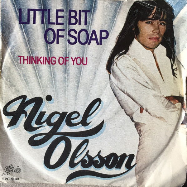 Nigel Olsson - Little Bit Of Soap 38494 Vinyl Singles Vinyl Goed / Hoes Goed