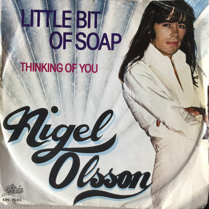 Nigel Olsson - Little Bit Of Soap 38494 Vinyl Singles Vinyl Goed / Hoes Goed