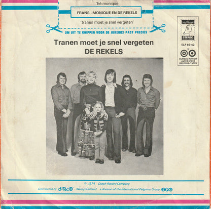 Frans Biezen - Hé Monique Vinyl Zeer Goed / Hoesje Goed "VINYLSINGLES.NL"