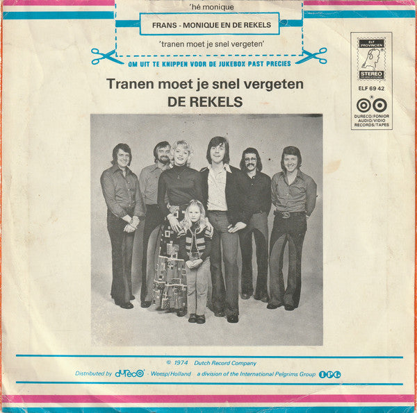 Frans Biezen En Monique Schouw - Hé Monique 42506 Vinyl Singles Vinyl Goed / Hoes Goed