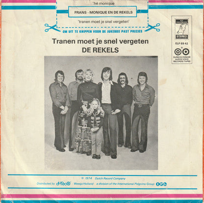 Frans Biezen En Monique Schouw - Hé Monique 42506 Vinyl Singles Vinyl Goed / Hoes Goed