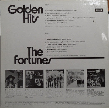 Fortunes - Golden Hits (LP) 49574 Vinyl LP JUKEBOXSINGLES.NL   