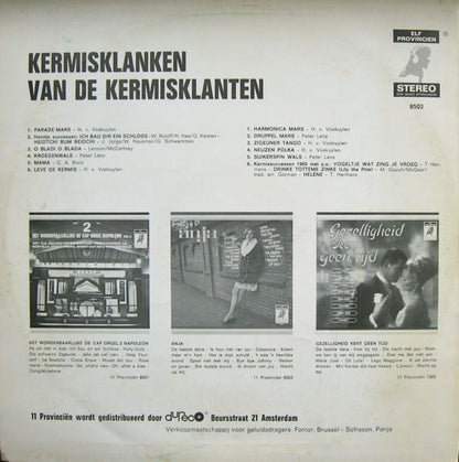 Kermisklanten - Kermisklanken Van De Kermisklanten (LP) 50736 Vinyl LP JUKEBOXSINGLES.NL   