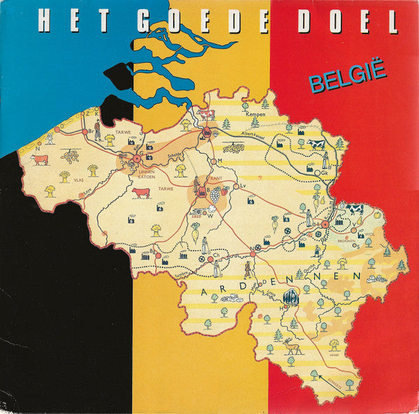 Goede Doel - België (LP) 51826 Vinyl LP Vinyl Goed / Hoes Goed