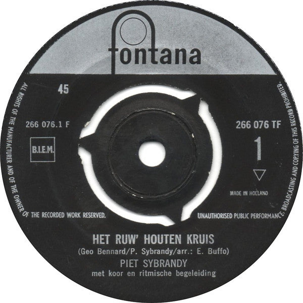 Piet Sybrandy – Das raue Holzkreuz 06364