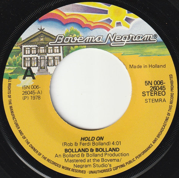 Bolland & Bolland - Hold On 19024