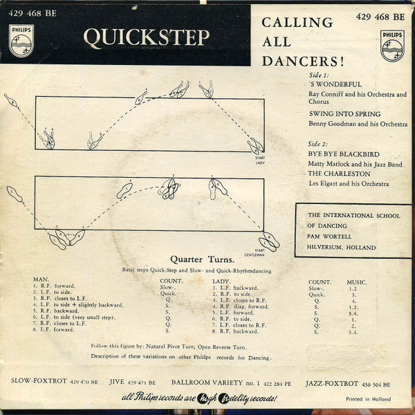 Various - Quickstep 41647 Vinyl Singles Vinyl Goed / Hoes Goed
