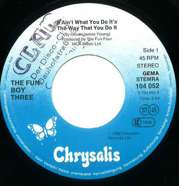 Fun Boy Three With Bananarama - T'Aint What You Do 32873 Vinyl Singles Vinyl Zeer Goed / Hoesje Goed "VINYLSINGLES.NL"