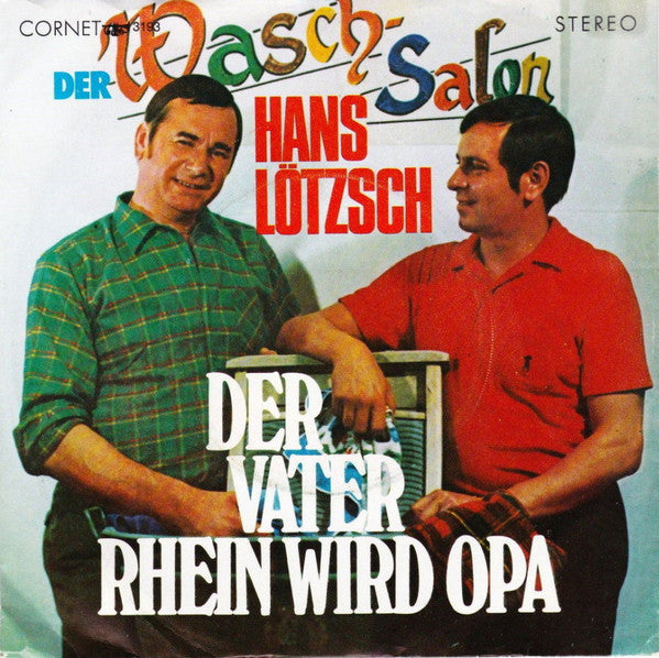 Hans Lötzsch - Der Waschsalon Vinyl Singles Vinyl Zeer Goed / Hoesje Goed "VINYLSINGLES.NL"