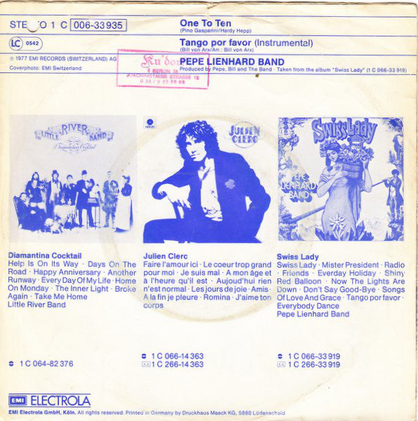 Pepe Lienhard Band – One To Ten 21279