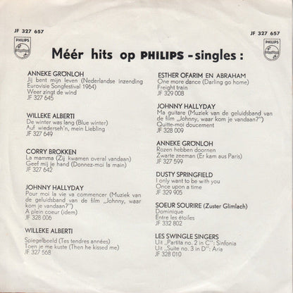 Willy Alberti - Zondag In Amsterdam = Sonntag In Amsterdam 43393 vinylsingle Vinyl Goed / Hoes Goed