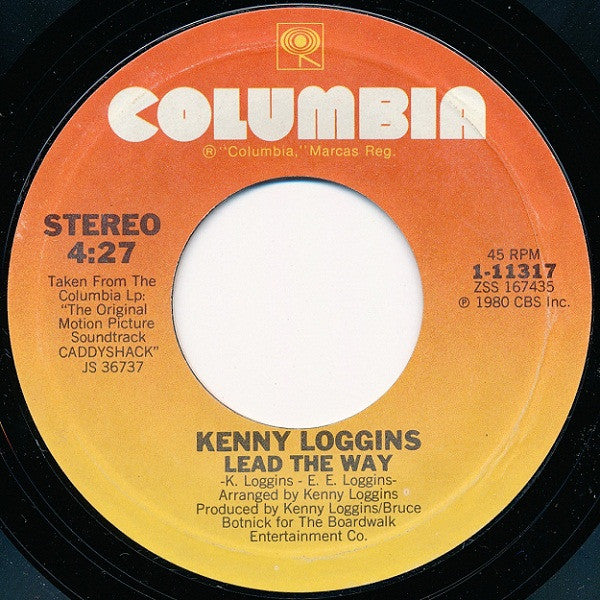Kenny Loggins - I'm Alright (Theme From "Caddyshack") 42106 Vinyl Singles Vinyl Goed / Hoes Generic