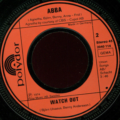 ABBA, Björn & Benny, Agnetha & Anni-Frid - Waterloo 41960 Vinyl Singles Vinyl Goed / Hoes Generic