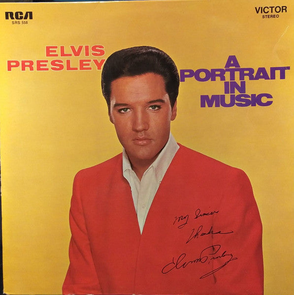 Elvis Presley - A Portrait In Music (LP) Vinyl LP Vinyl Goed / Hoesje Goed "VINYLSINGLES.NL"