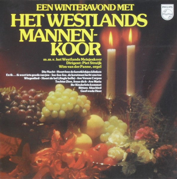 Westlands Mannenkoor  - Een Winteravond Met Het Westlands Mannenkoor (LP) 46151 Vinyl LP JUKEBOXSINGLES.NL   